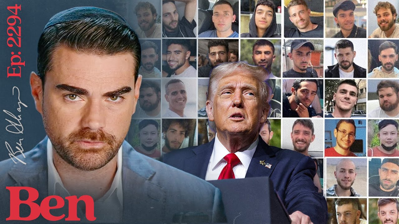 benshapiro's tweet card. THE PEACE PRESIDENT: Trump Brokers Israel-Hamas HOSTAGE RELEASE,...