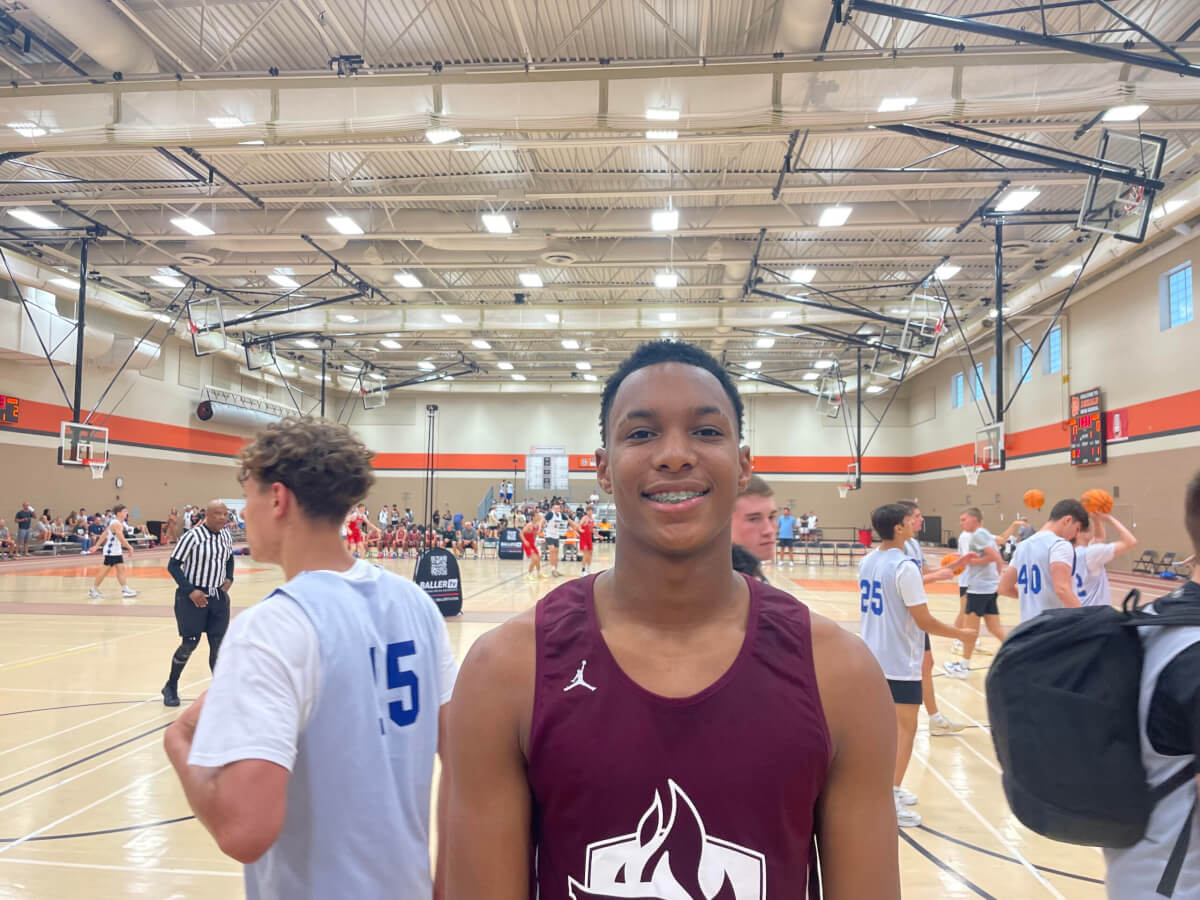 chilandprephoop's tweet card. 2027 Summer Stockboosters featuring top stock boosters and debuting players in latest 2027 basketball rankings update for Illinois!