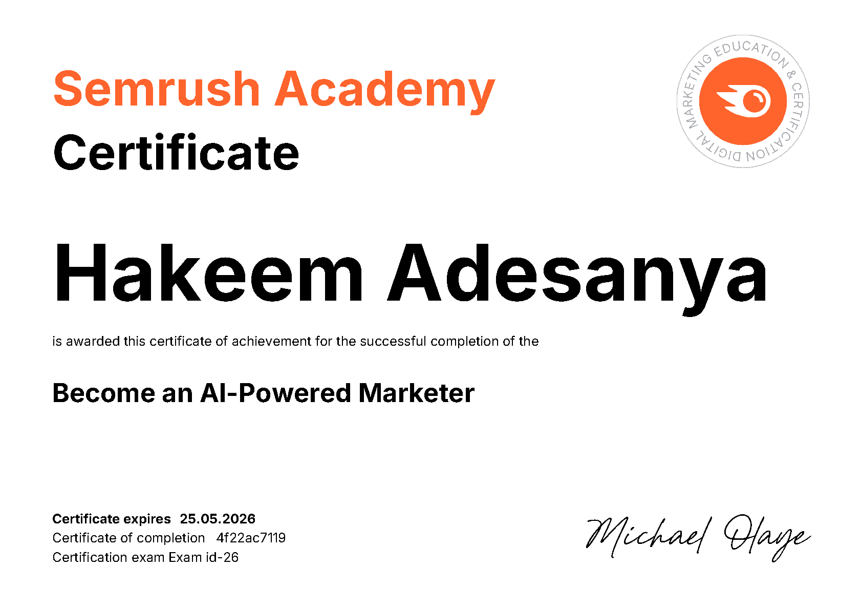 ADEsectors's tweet card. Marketers are being asked to do more with less every day. AI can make this possible, but how? This course covers the most practical and immediate ways marketers increase productivity and success with...