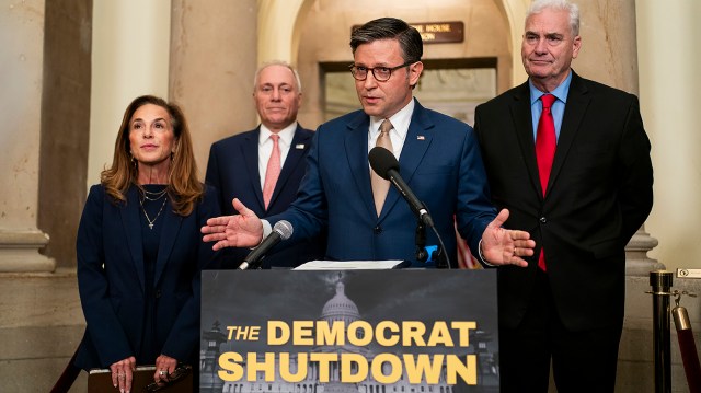 thehill's tweet card. Speaker Mike Johnson (R-La.) told House Minority Leader Hakeem Jeffries (D-N.Y.) that he should ignore the AI-doctored videos President Trump has posted picturing him in a sombrero, calling them a …