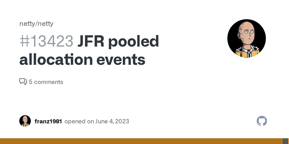 forked_franz's tweet card. Similarly to JDK allocation events it would be nice to emit within and out of TLAB allocation events (which cause new arena creation), which include stack trace, size d TLAB and/or allocation size ...