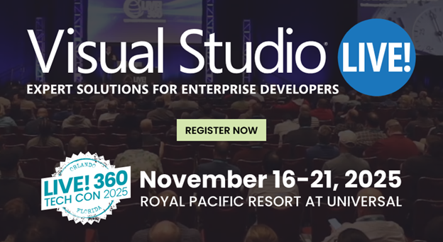 devdigest_today's tweet card. Join Visual Studio Live! Orlando, Nov 16–21, 2025. Hands-on labs, .NET & AI sessions, and up to $900 subscriber savings. Register today