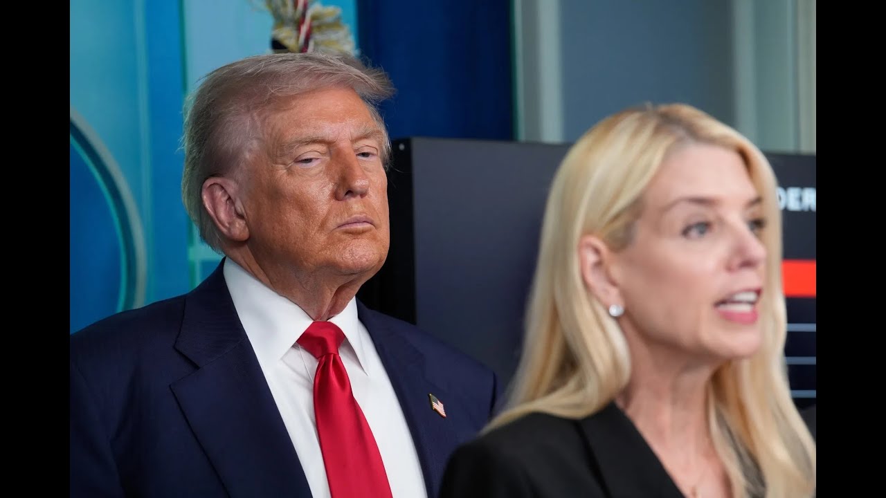 Temoge's tweet card. BOMBSHELL: Trump scandal with Pam Bondi EXPOSED in surprise exposé