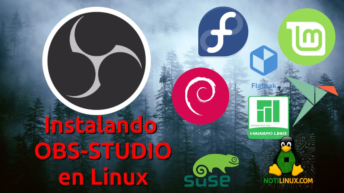 Soy4dmin's tweet card. Aprende a instalar OBS Studio en Linux con repos oficiales, Flatpak y Snap. Guía actualizada con configuración rápida, captura en Wayland, codificación por GPU y solución de problemas.