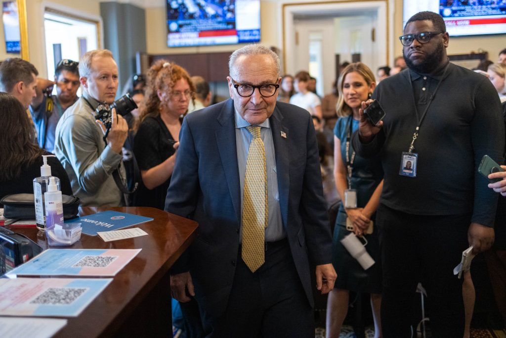 RichSementa's tweet card. The impasse is on the cusp of jeopardizing the paydays of military members, congressional staffers, and federal employees.