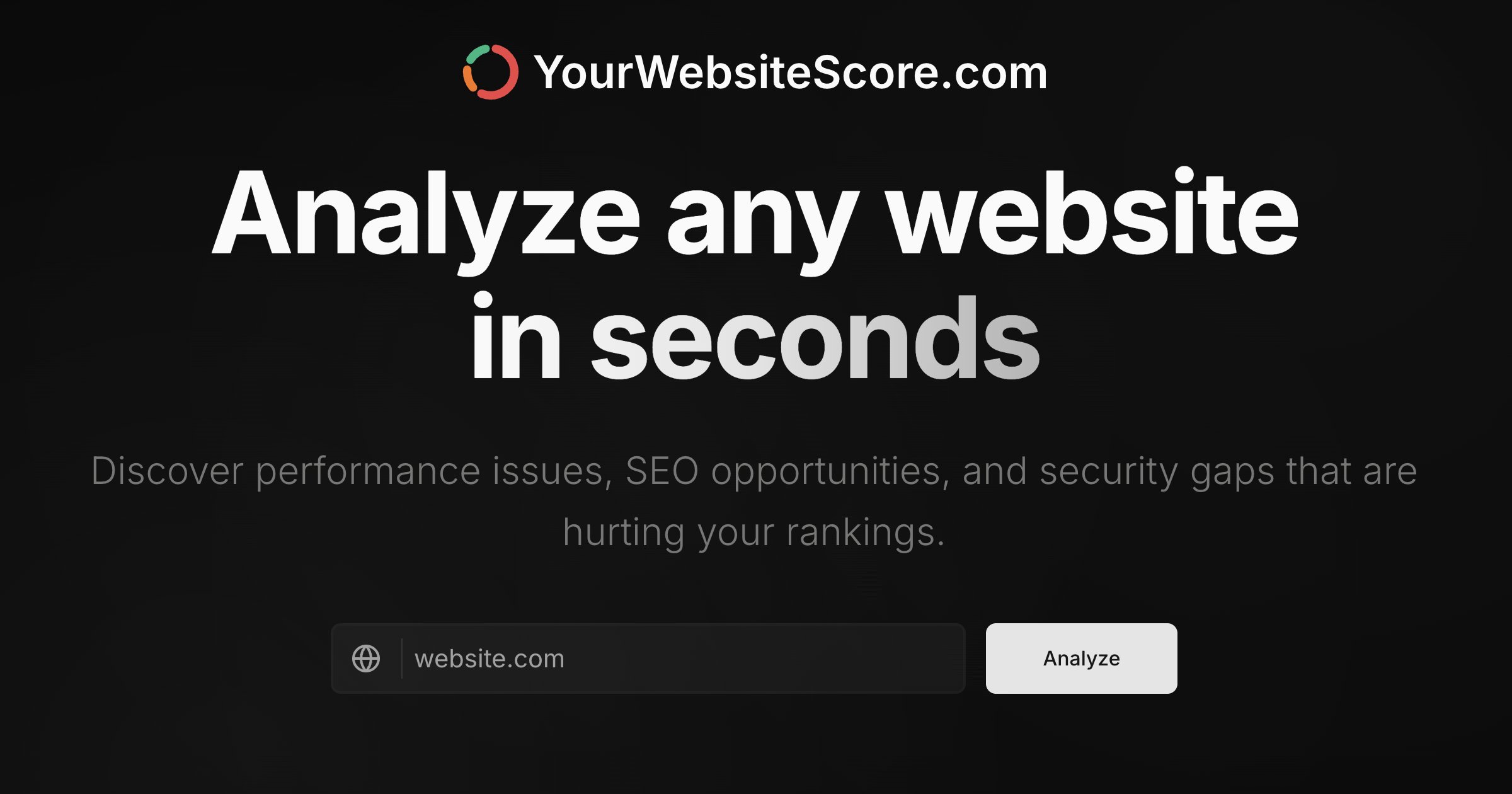 andi_losing's tweet card. Analyze any website in seconds. Discover performance issues, SEO opportunities, and security gaps that are hurting your rankings.
