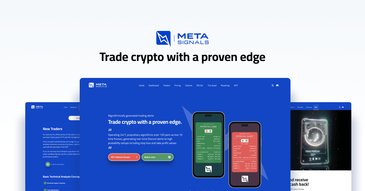 TheCryptoZombie's tweet card. In association with Eric Krown and "K-DUB" Crypto Zombie, proprietary algorithms scan hundreds of crypto charts 24/7, triggering alerts to high probability trades including stop loss and take profit...