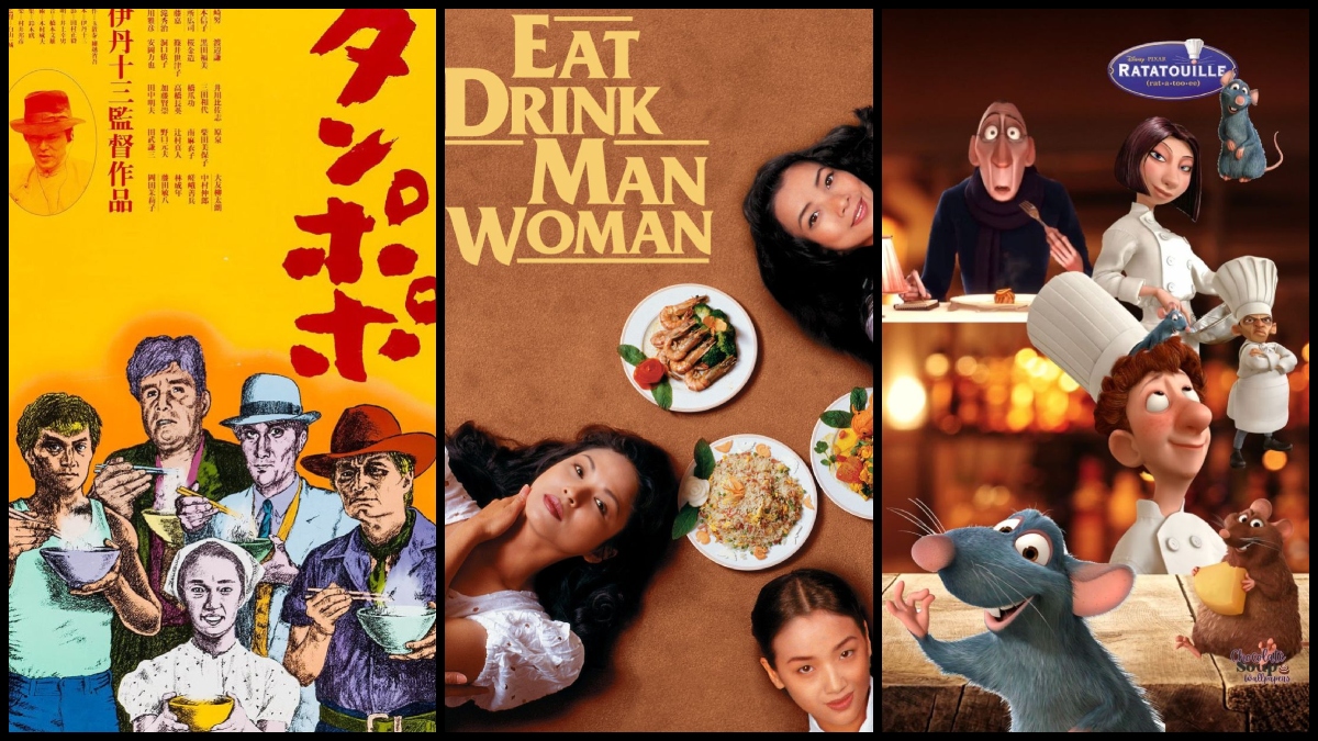 SajinShrijith's tweet card. From 'Tampopo' to 'Ratatouille': Best food-based movies