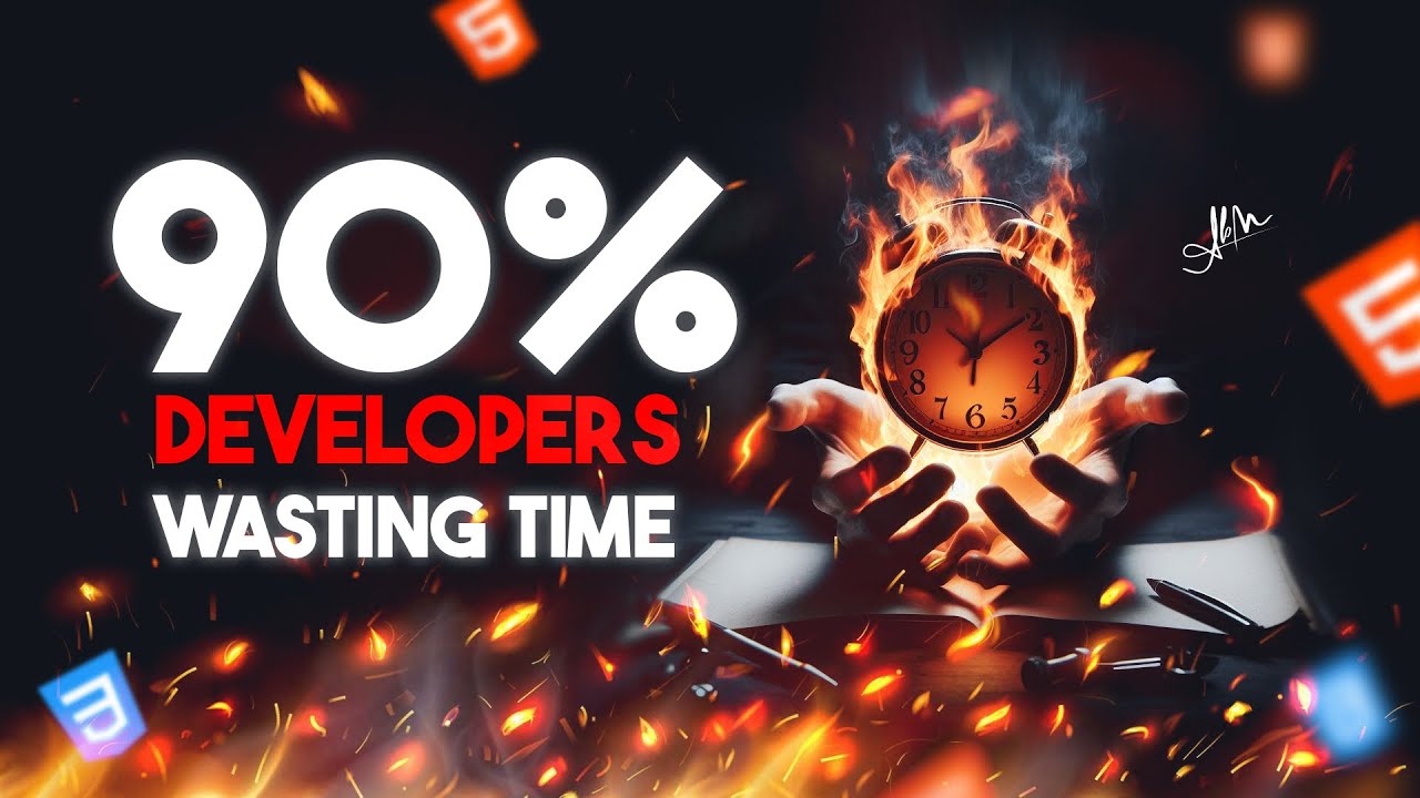 abmcode's tweet card. Stop Wasting Time! Build Your Developer Portfolio with HTML & CSS 🔥...