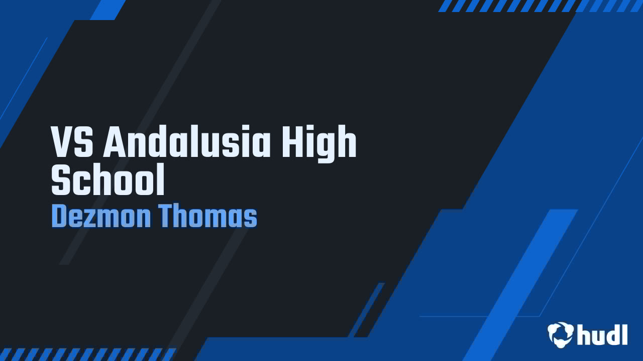 DezziUnknown98's tweet card. VS Andalusia High School