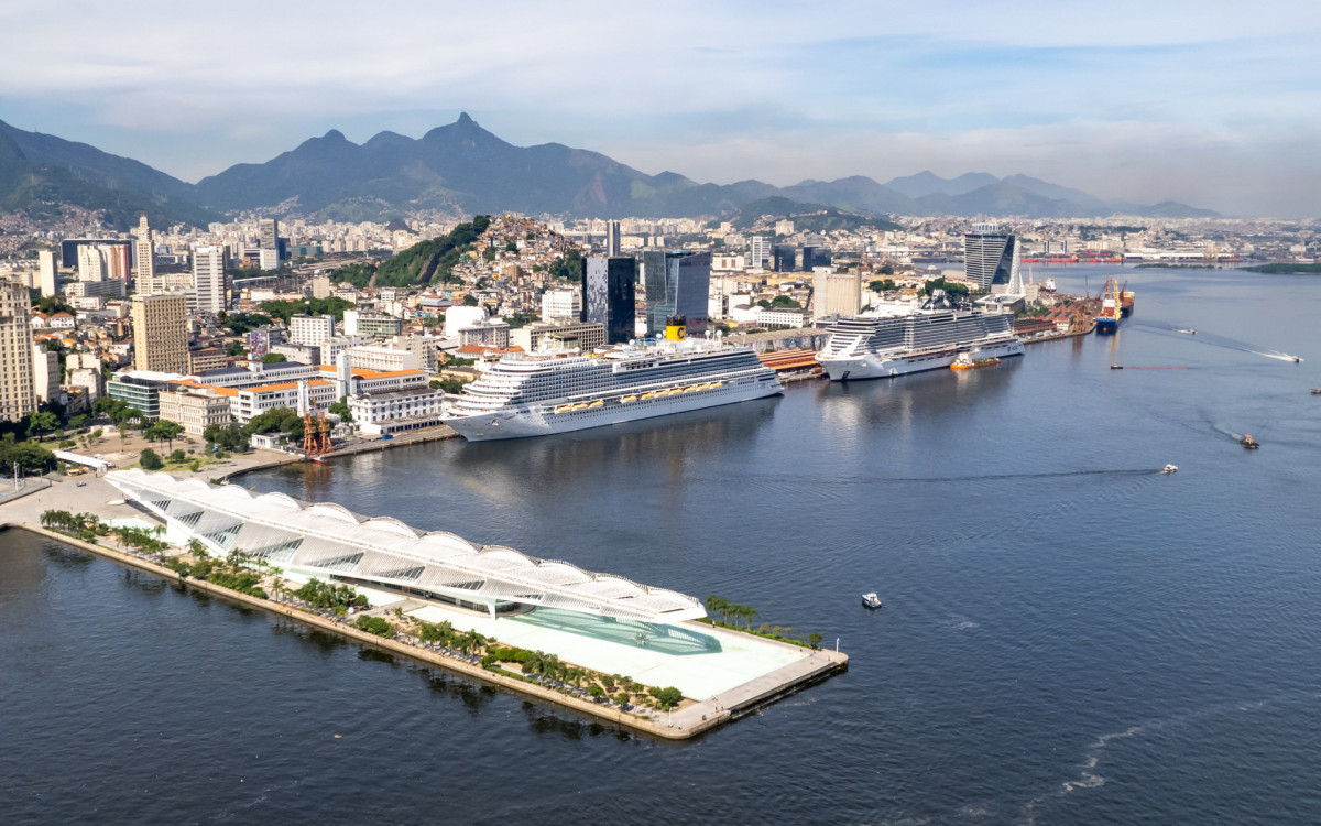 jornalodia's tweet card. Expectativa inicial é de 240 mil visitantes passando pelo Terminal de Cruzeiros do Porto do Rio de Janeiro até o fim da temporada