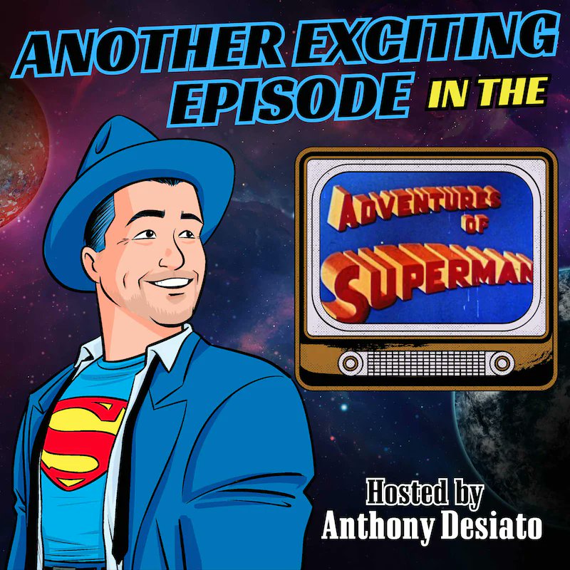 DailyPlanetDC's tweet card. Host Anthony Desiato and guest Dan Greenfield (13th Dimension) break down "The Big Freeze" (Season 4, Episode 3) from "Adventures of Superman" starring George Reeves — in which criminals plan to rig...