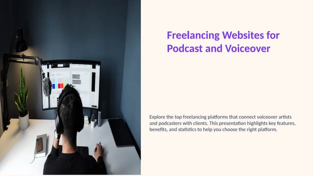 RaoufImane's tweet card. Freelancing Websites for Podcast and Voiceover .pptx