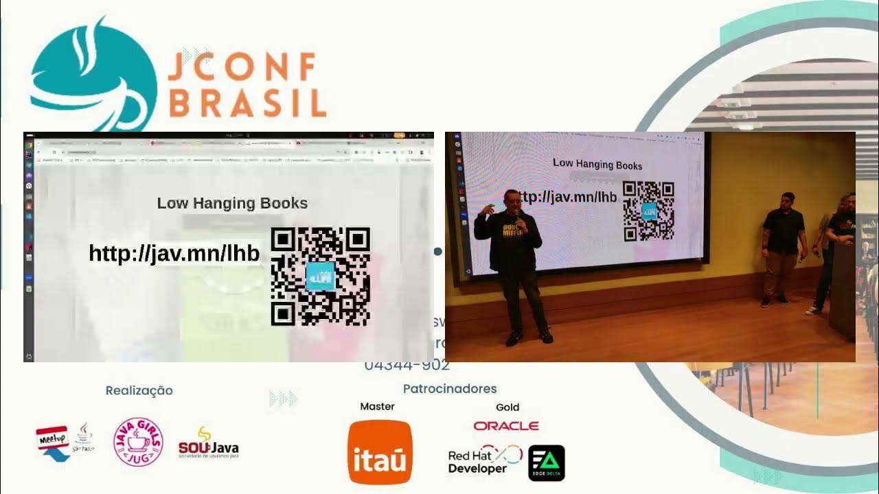 soujava's tweet card. JConf Brasil - o Evento Java das Comunidades para as Comunidades