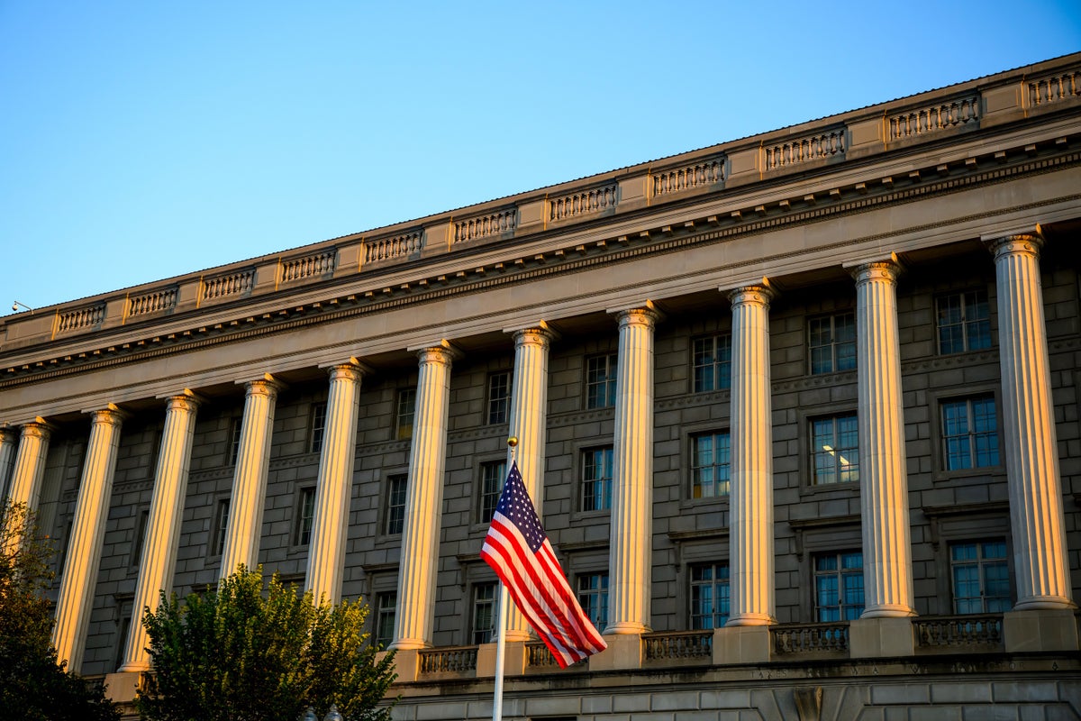 SciTechAction's tweet card. President Trump’s budget office lays out guidelines for mass federal lay-offs as the U.S. government grinds to a halt