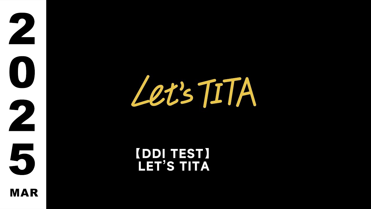 DirectDriveTech's tweet card. 【DDI TEST】LET’S TITA