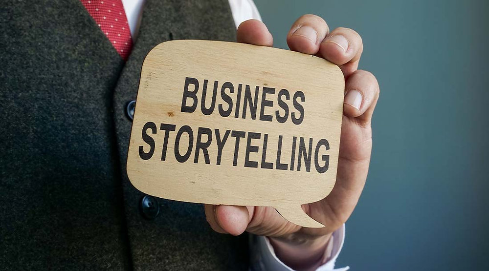 jandmsolves's tweet card. Storytelling makes service businesses memorable. Share your story and connect with customers in a way that price never will.
