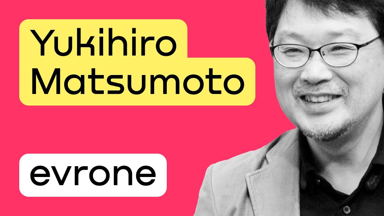 krdprog's tweet card. Yukihiro Matsumoto interview for Evrone (in English)