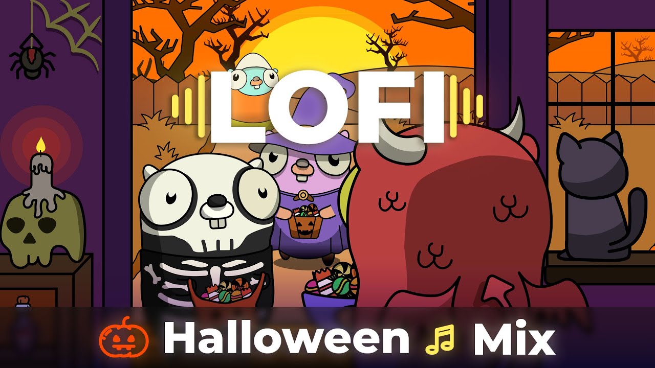 ardanlabs's tweet card. Spooky Halloween Lofi Mix