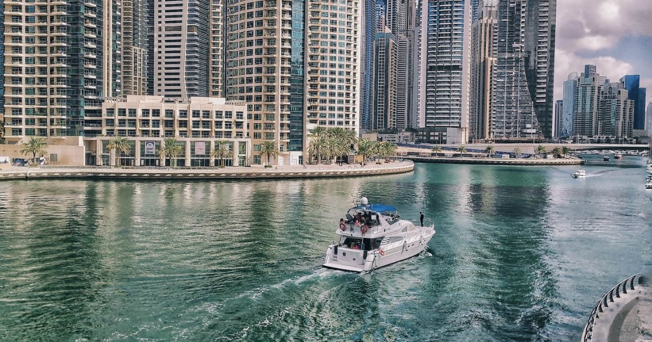 digitalexperts's tweet card. Dubai Marina - Destination Review
