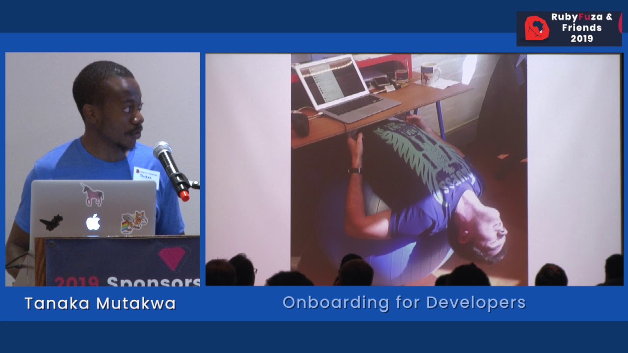 scaleconf's tweet card. Rubyfuza 2019: Tanaka Mutakwa - Onboarding for Developers