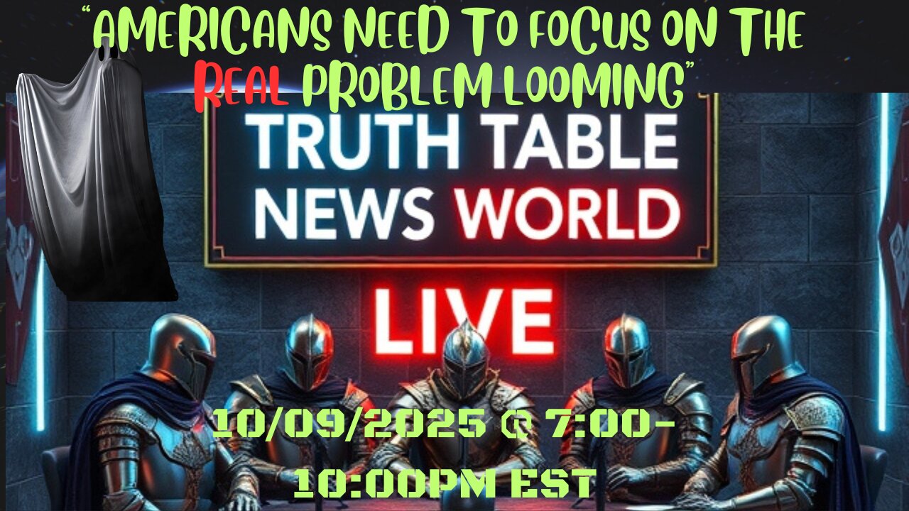 RolfMichael_'s tweet card. LET'S GO!!!!!! Truth Table News World channel was created to provide it's viewers with real current events that affect us all. Our mission is clear. No spin, tin foil, misinformation content. I am the