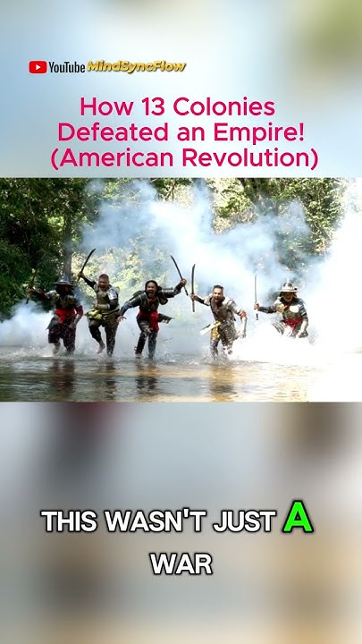 MindSyncFlow's tweet card. How 13 Colonies Defeated an Empire! (American Revolution)