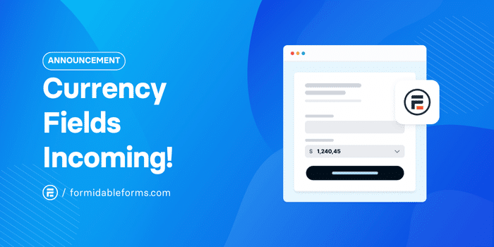 FormidableForms's tweet card. Formidable Forms just launched a new currency field! Easily handle pricing, payments, and data with precision. Learn how this update improves your forms!