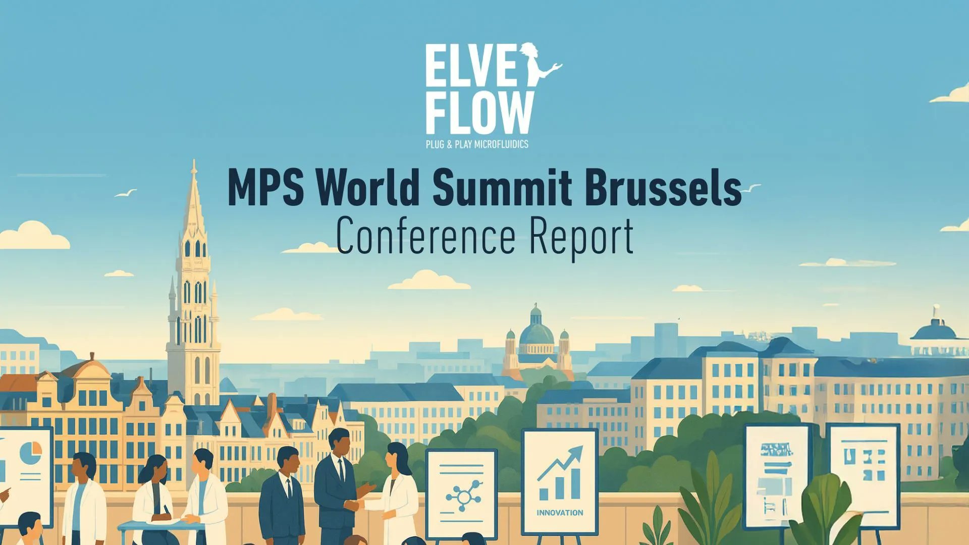 elveflow's tweet card. Explore the latest trends from the MPS World Summit 2025: organ-on-chip, AI integration, microgravity research...