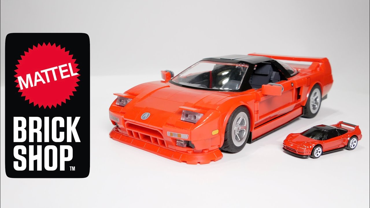 DIECASTANDLIFE's tweet card. Mattel Brick Shop 90 Acura NSX (Honda) Hot Wheels Elite Series speed...