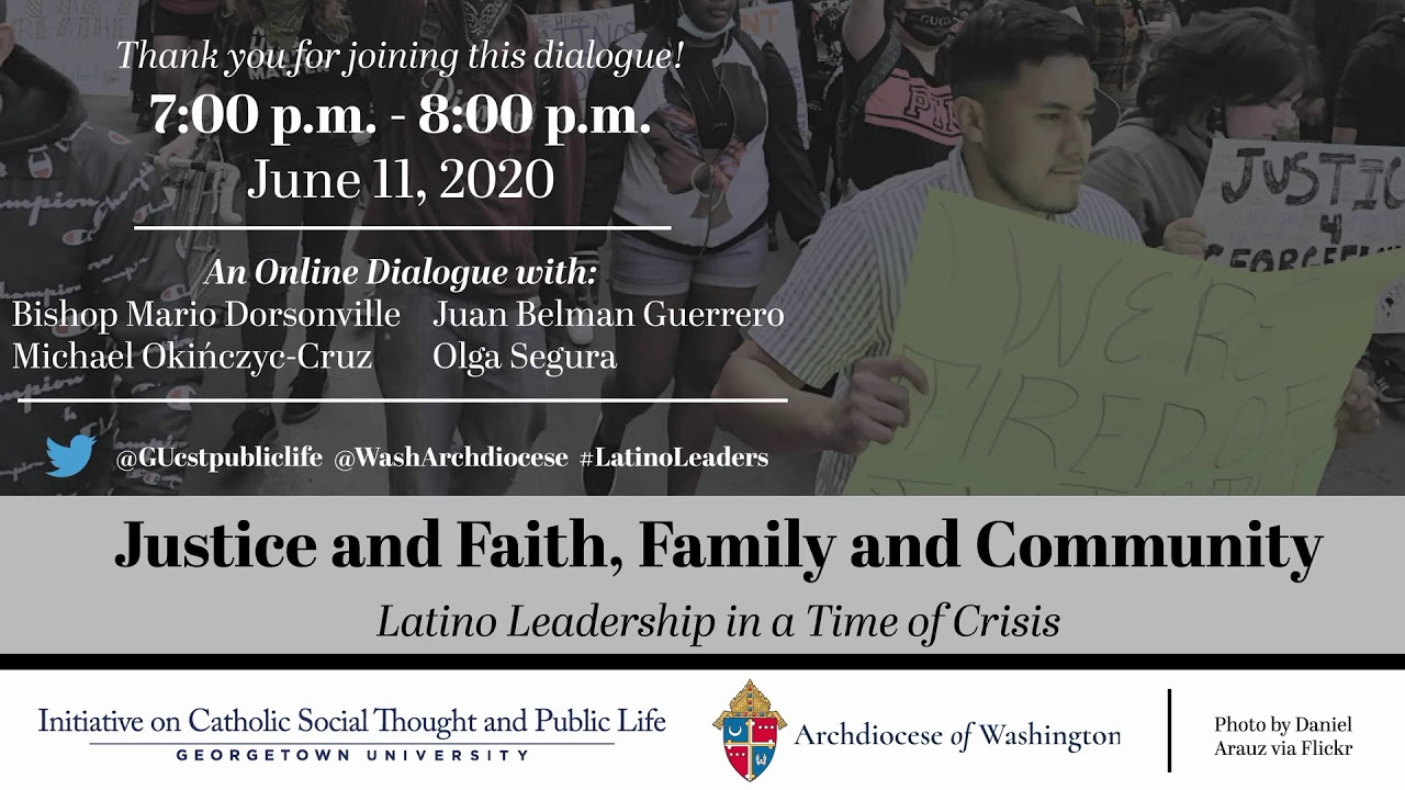 ADWYoungAdults's tweet card. Justice and Faith, Family and Community: Latino Leadership in a Time...