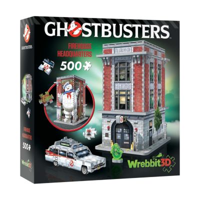 DIECASTANDLIFE's tweet card. Assemble the emblematic Ghostbusters Firehouse Headquarters located in New York City as a 3D puzzle! With 500 jigsaw puzzle pieces, this iconic building is where ghost hunters and paranormal enthus...