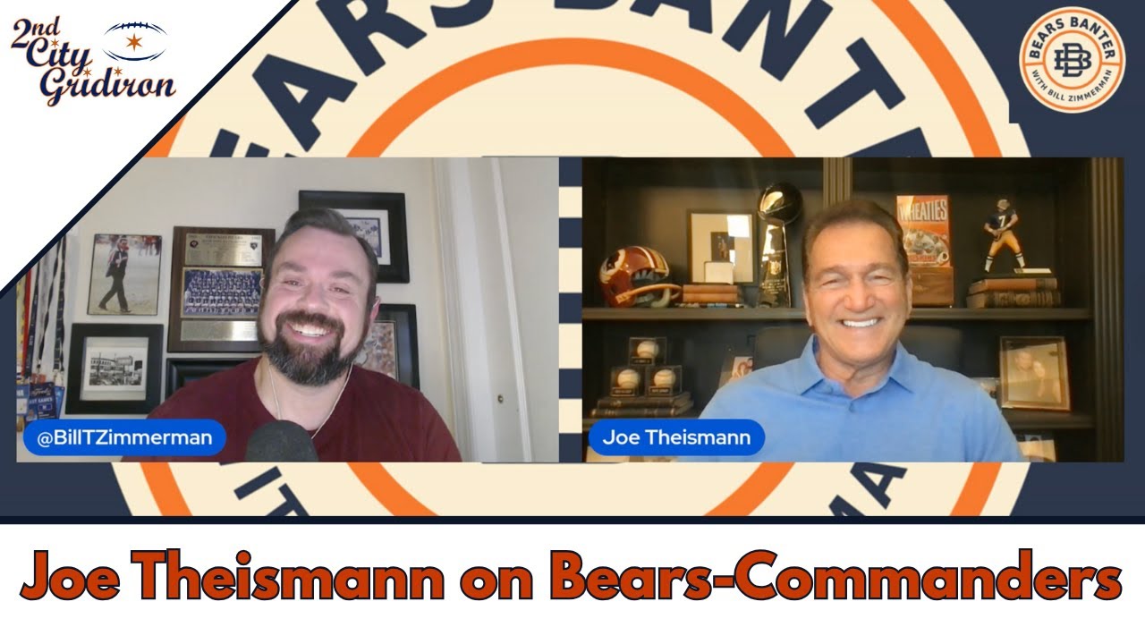 2ndCityGridiron's tweet card. Joe Theismann Talks Bears vs Commanders