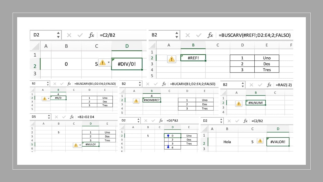 cjsanchez2018's tweet card. Te explico cuáles son los 8 tipos de errores en Excel y cómo solucionarlos. Vemos cada uno con ejemplos, causas y soluciones.