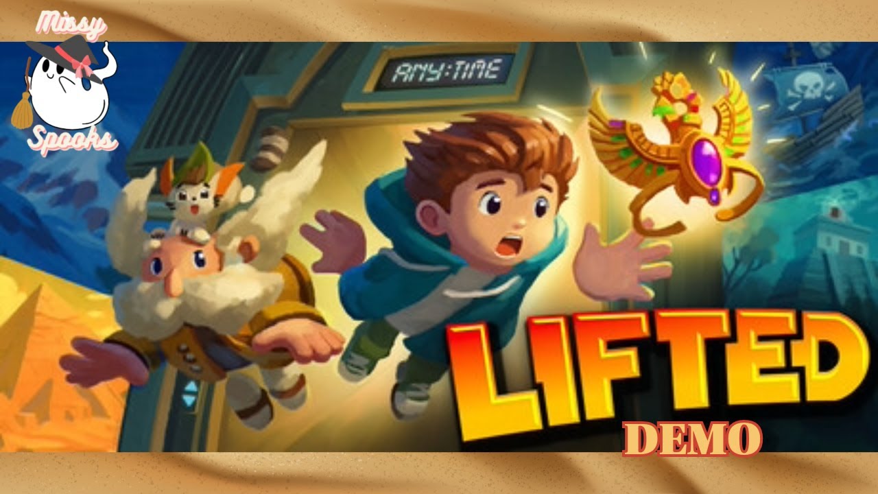 MissySpooksGame's tweet card. We Are A Time Traveling Menace To Ancient Society | Lifted Demo