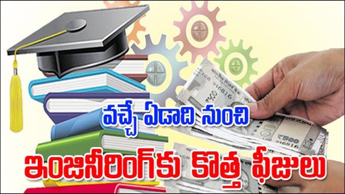 eenadulivenews's tweet card. రాష్ట్రంలో వచ్చే ఏడాది నుంచి ఇంజినీరింగ్‌తోపాటు ఫార్మసీ, మేనేజ్‌మెంట్‌ తదితర ఉన్నత విద్యా కోర్సులకు కొత్త ఫీజులు అమల్లోకి రానున్నాయి. మూడేళ్లకు ఒకసారి తెలంగాణ ప్రవేశాలు, రుసుముల నియంత్రణ కమిటీ...
