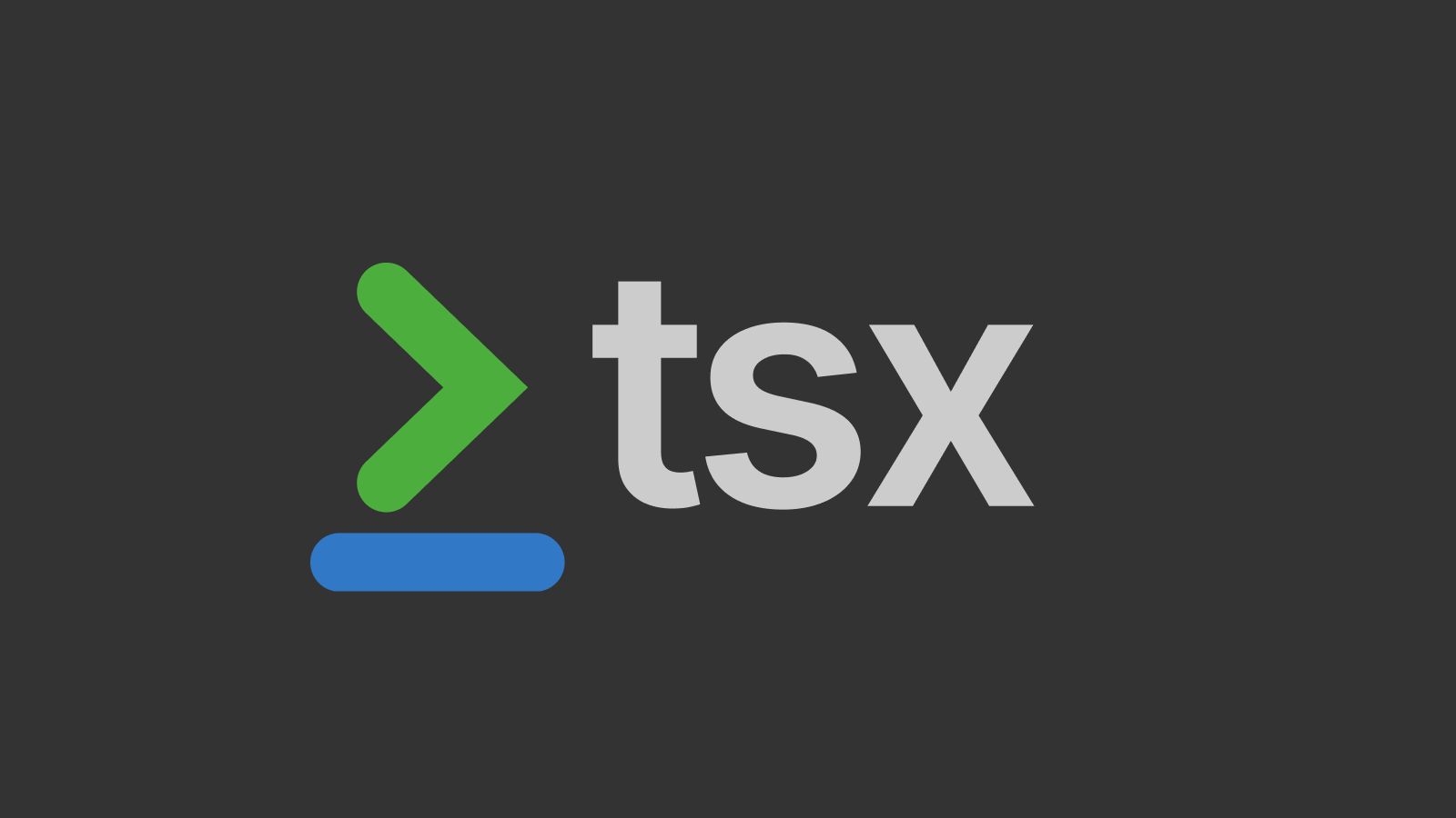tsx_is's tweet card. tsx (TypeScript Execute) - The easiest way to run TypeScript in Node.js