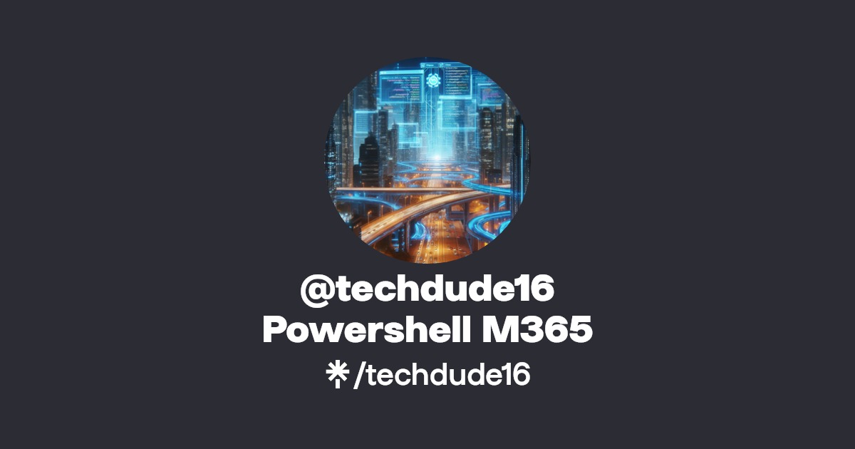 joeydtechdude's tweet card. Technology professional and Engineer with a passion for writing code, automation