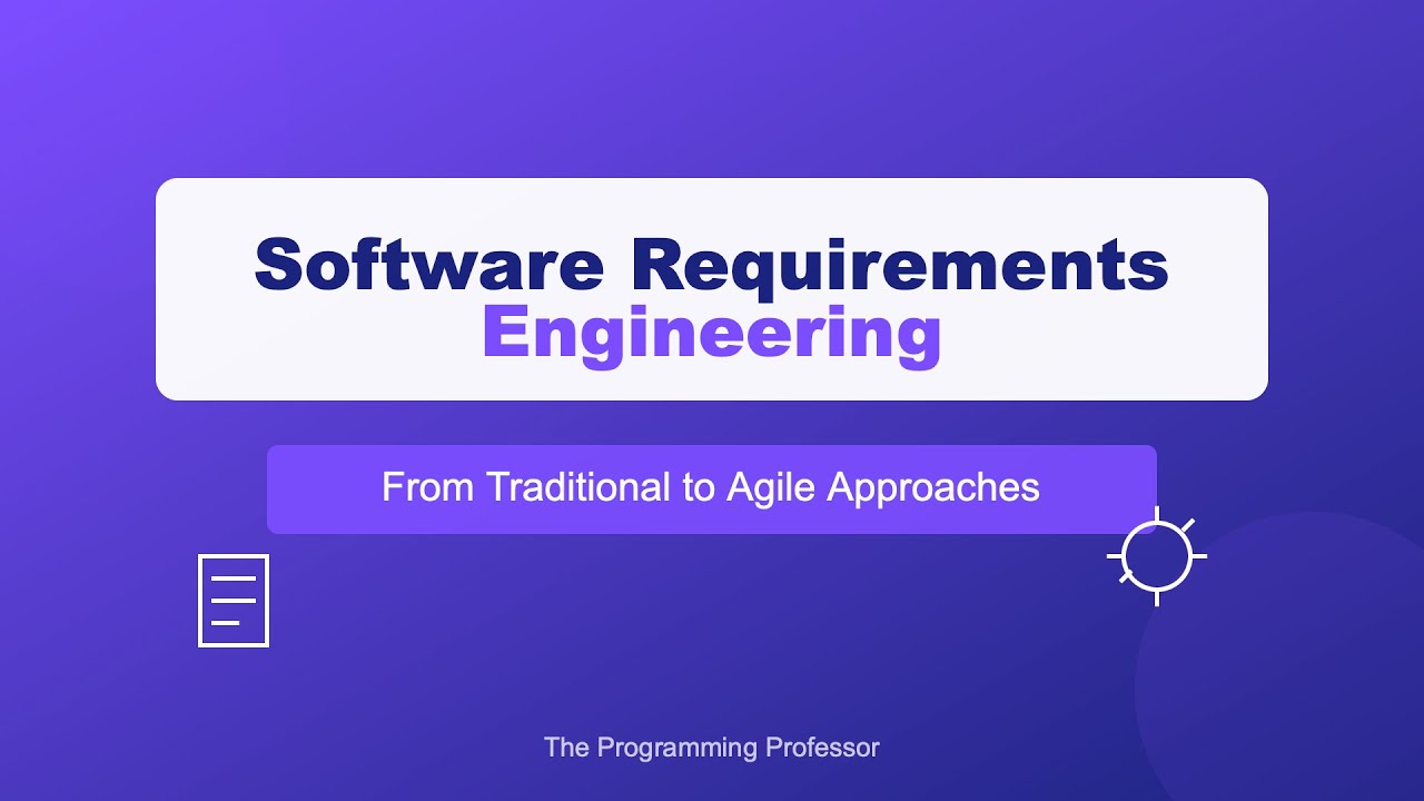 theprogprof's tweet card. Software Requirements Engineering
