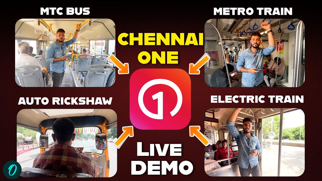 thatsTamil's tweet card. Chennai One App: எப்படி இருக்கிறது இந்தியாவின் முதல் All-in-one...