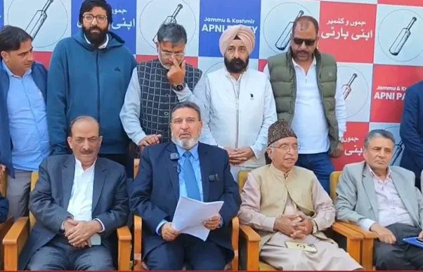 RisingKashmir's tweet card. Accuses J&K govt of failure, misgovernance, betraying public trust