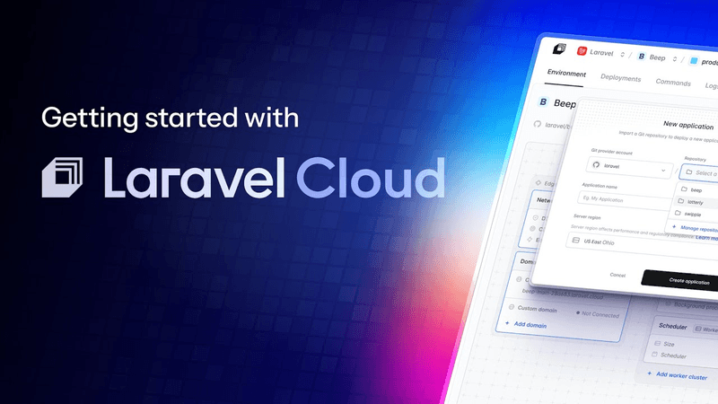 Fonseka_AU's tweet card. Deploy Laravel apps effortlessly with Laravel Cloud: instant launches, zero downtime, and strong security. Focus on coding, skip server headaches!