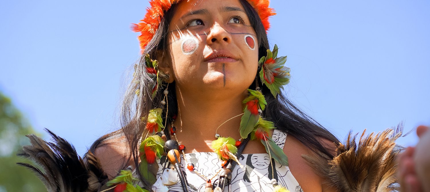 GlblCtzn's tweet card. "Me winning this prize, it's to show that collectiveness is important," Indigenous activist, Taily Terena speaks climate justice and the beauty of diversity.