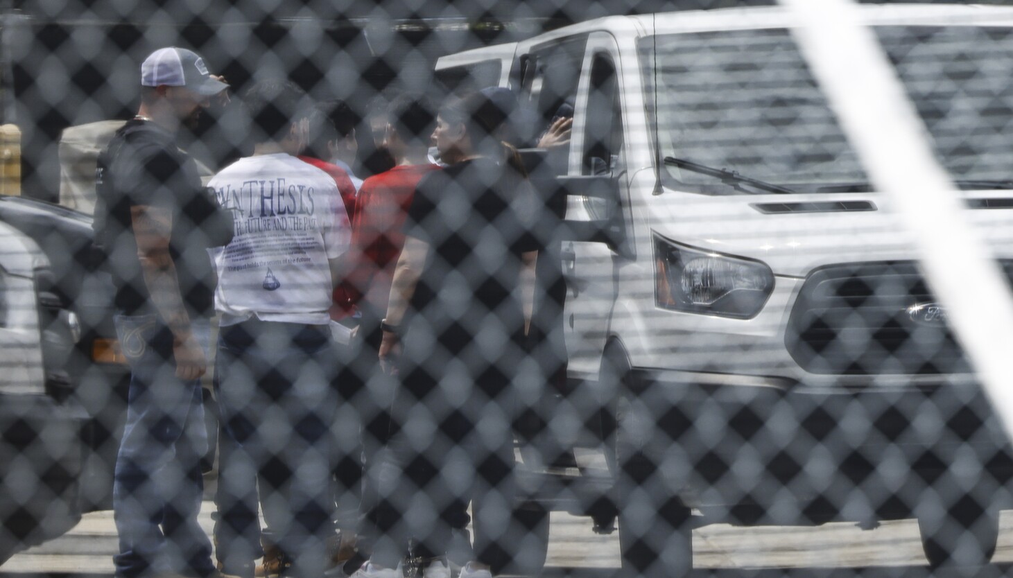 Suntimes's tweet card. Federal agents claim as many as 900 people have been detained in recent weeks in the Chicago area, but have shared few details on the arrests, making it difficult to independently verify the inform...