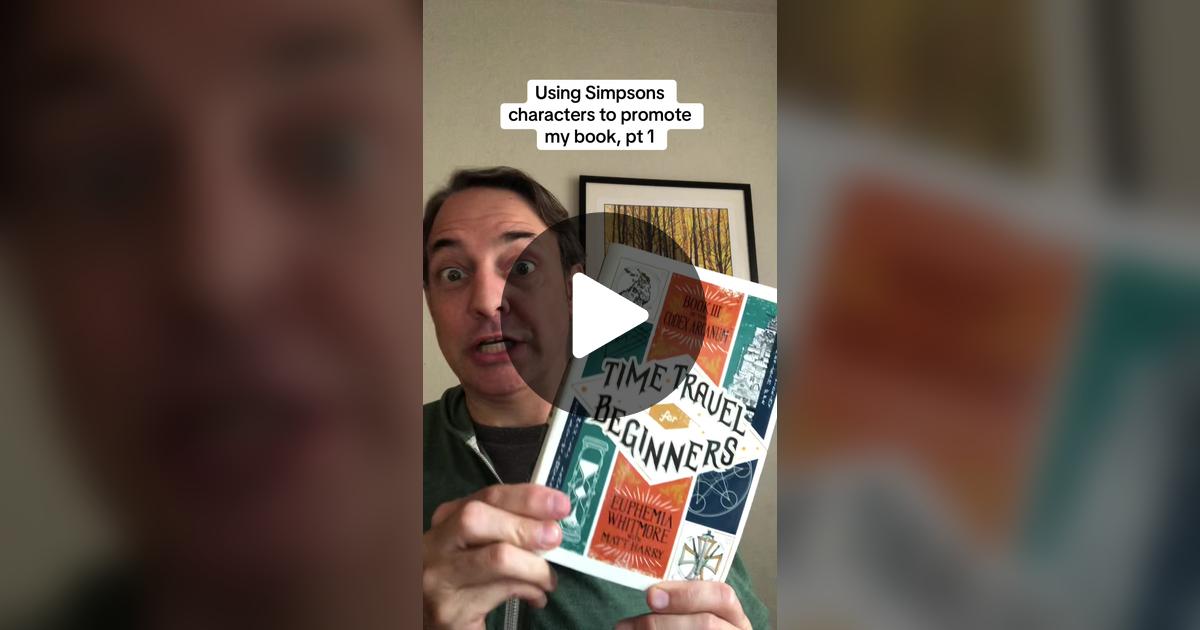 mattharrymh's tweet card. 85 likes, 4 comments. “Its a little #spooky how many of these I could do #booktok #book #fun #impressions #authorsoftiktok #author #simpsons #tv #october #disney #scary @Kickstarter @Disney”