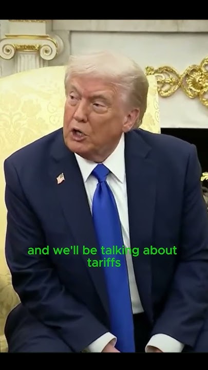 MindSyncFlow's tweet card. Trump and Carney's 2025 US-Canada Trade Tensions Talks. #shortsyoutube