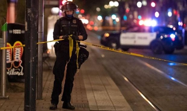 DoriMonsonShow's tweet card. Joey Gibson, head of the Patriot Prayer group, told KIRO Radio's Dori Monson that the victim of a shooting in Portland Saturday night, Jay, was a good guy.