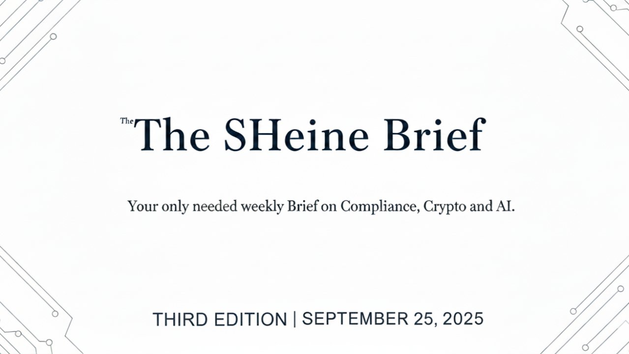 s3bastian_w3's tweet card. Today, were looking at a fascinating contrast in the world of crypto, compliance, and AI. On one side of the Atlantic, the US appears to be turning a new page.
