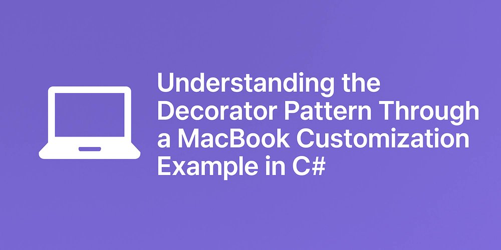 prod42net's tweet card. The Decorator Pattern is a powerful structural design pattern that enables adding new behavior to...