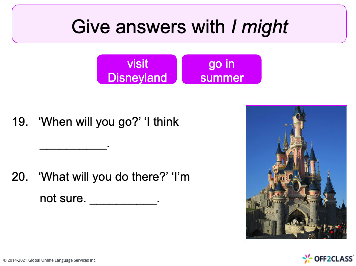 Off2Class's tweet card. Easily teach your students about modal verbs with these seven free, downloadable modal verbs lesson plans.